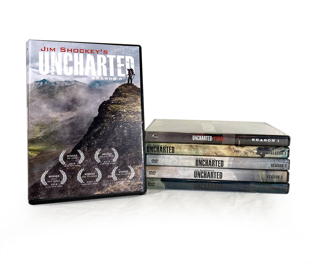 Jim Shockey's Uncharted - Season DVD Pack
